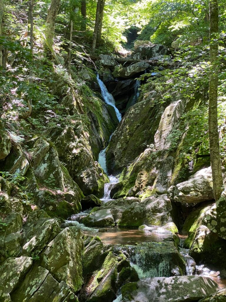 One of many beautiful waterfalls in Shenandoah National Park